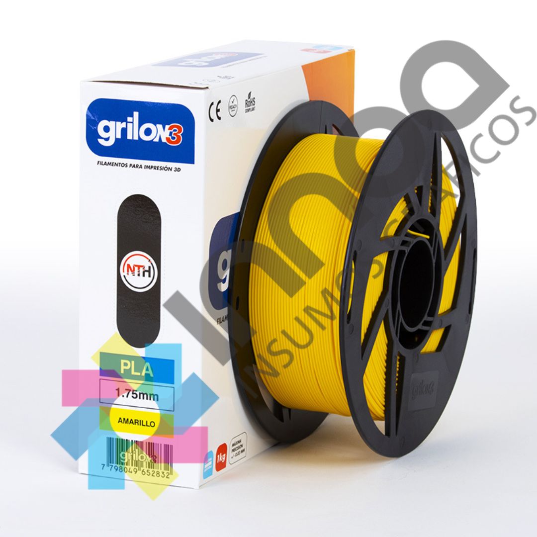 GRILON3 PLA INGEO 06_AMARILLO 1.75 MM X 1 KG