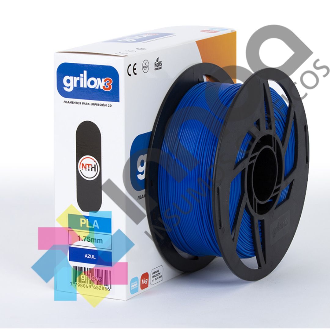GRILON3 PLA INGEO 08_AZUL 1.75 MM X 1 KG