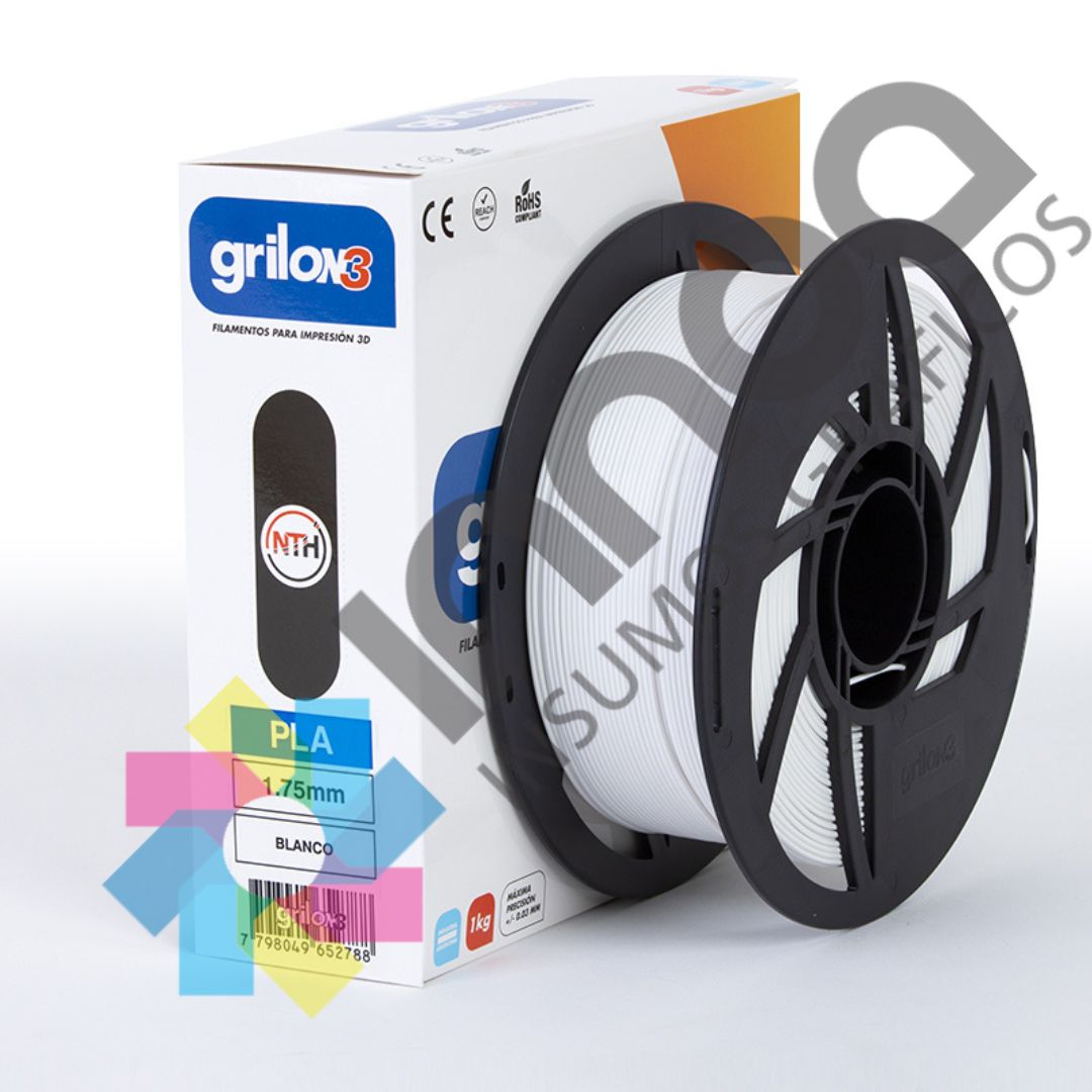 GRILON3 PLA INGEO 01_BLANCO 1.75 MM X 1 KG