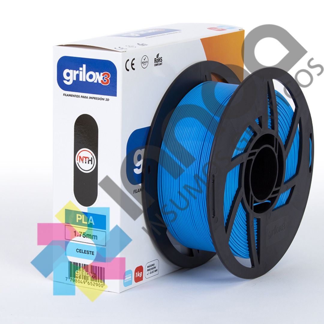 GRILON3 PLA INGEO 13_CELESTE 1.75 MM X 1 KG