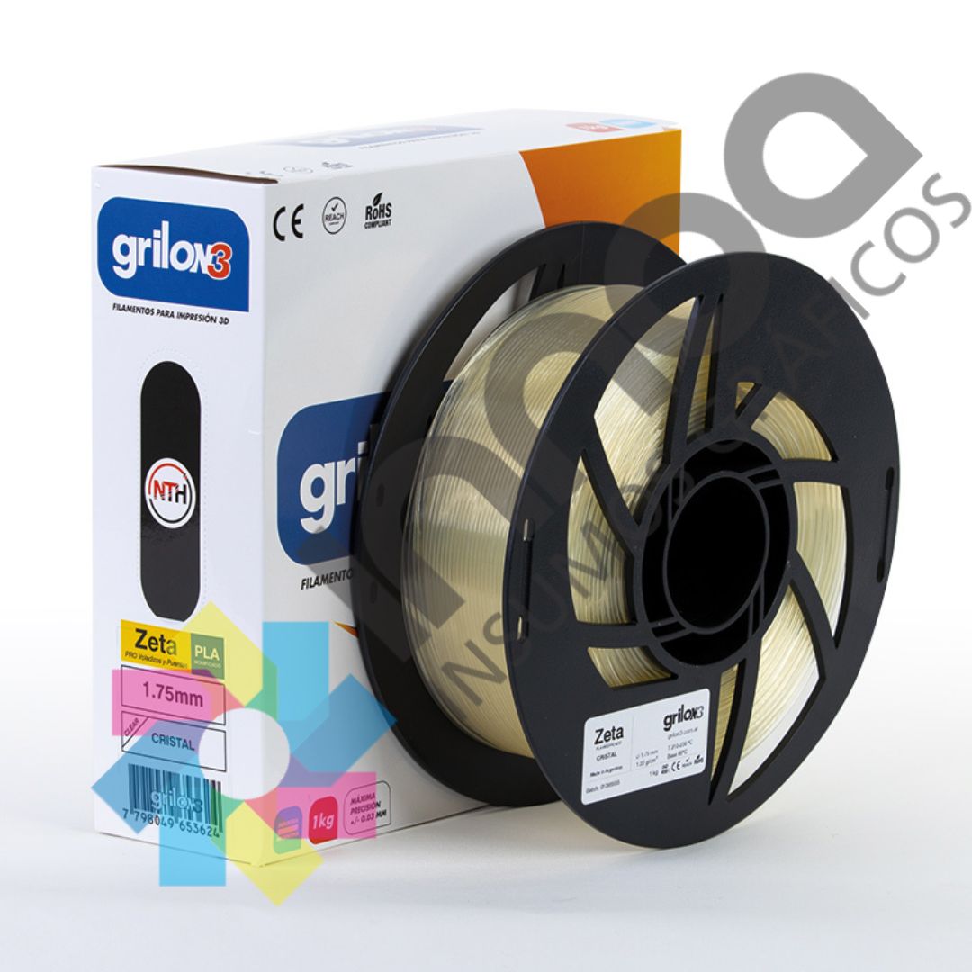 GRILON3 ZETA CLEAR AMARILLO 1.75 MM X 1 KG