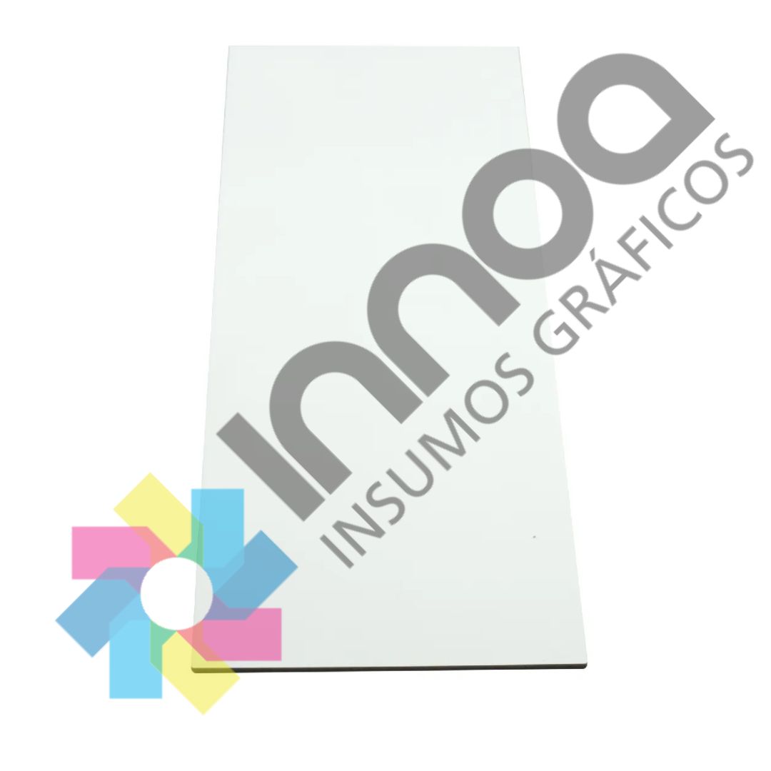PLACA RECTANGULAR 14.5 X 35CM 3MM ESPESOR MADERA CRISTAL