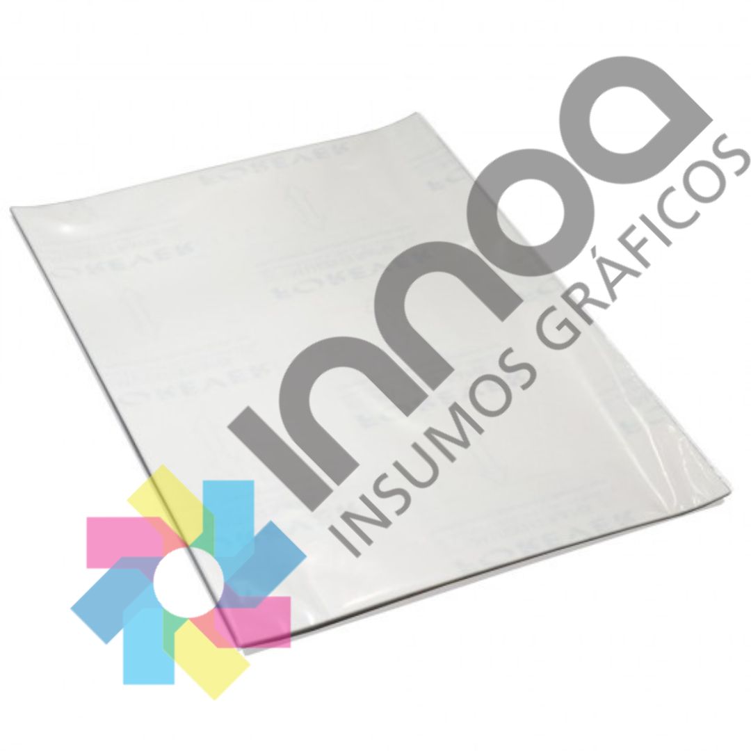 PAPEL TRANSFER LASER A4 PARA BOLIGRAFOS Y OTROS PLASTICOS X10 UNIDADES