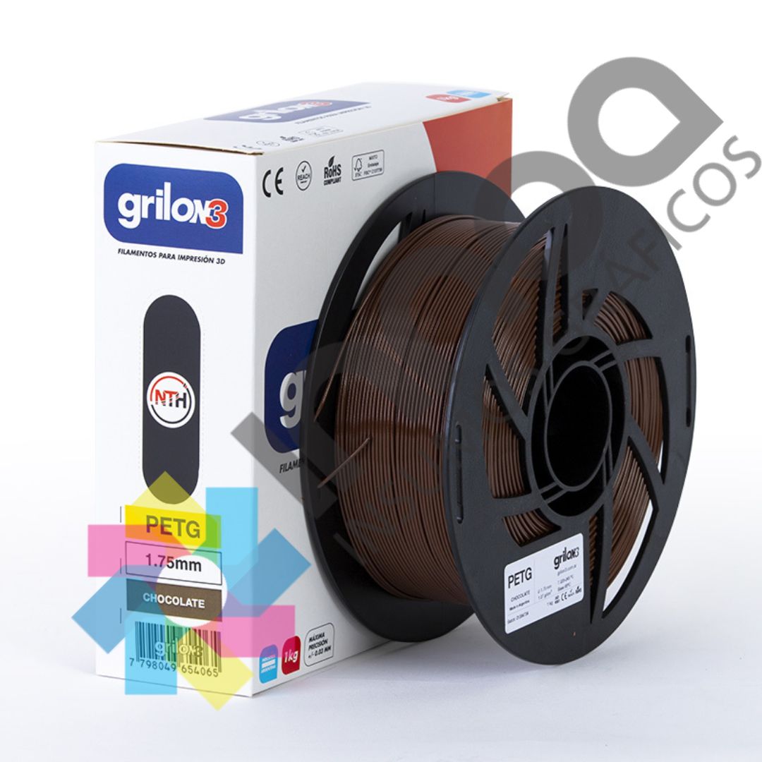 GRILON3 PETG CHOCOLATE 1.75 MM X 1 KG