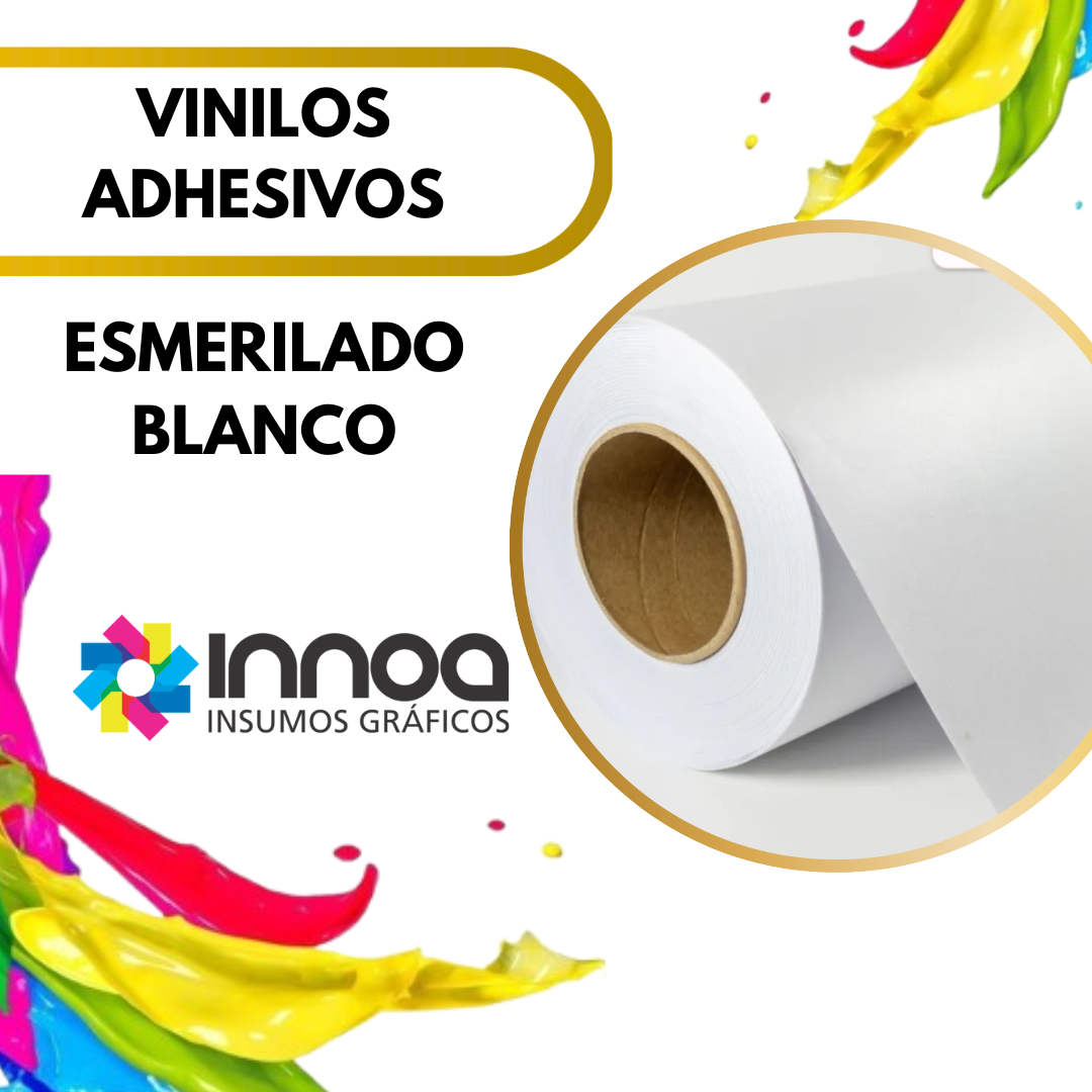 Vinilo Esmerilado MITOPLAST 122 cm BLANCO