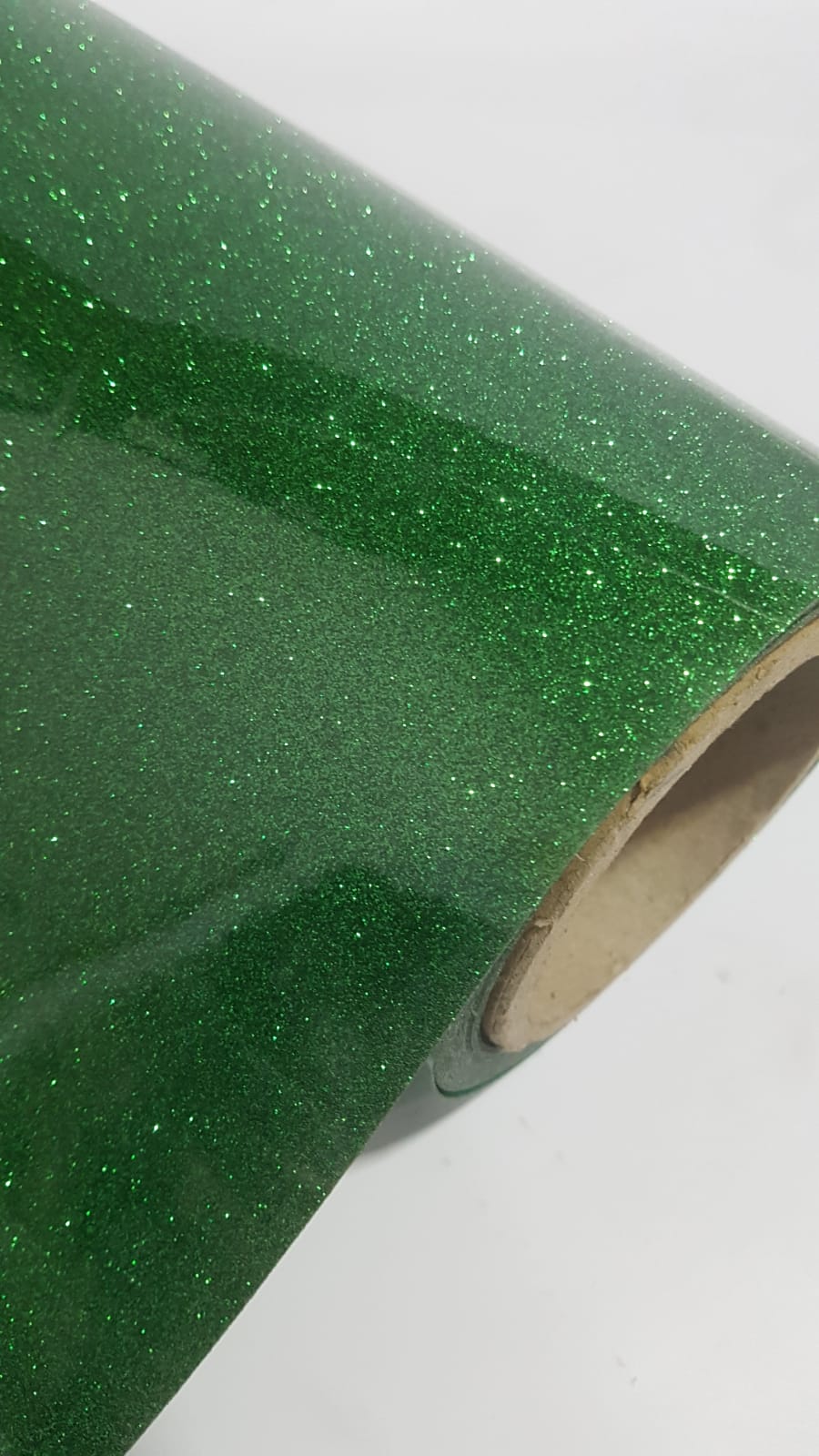 VINILO TERMOTRANSFERIBLE GLITTER VERDE - Imagen 4