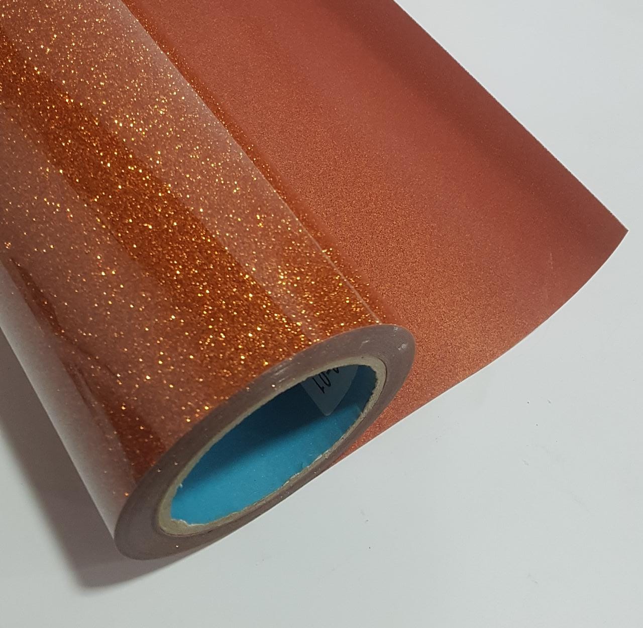 VINILO TERMOTRANSFERIBLE GLITTER MARRON - Imagen 2
