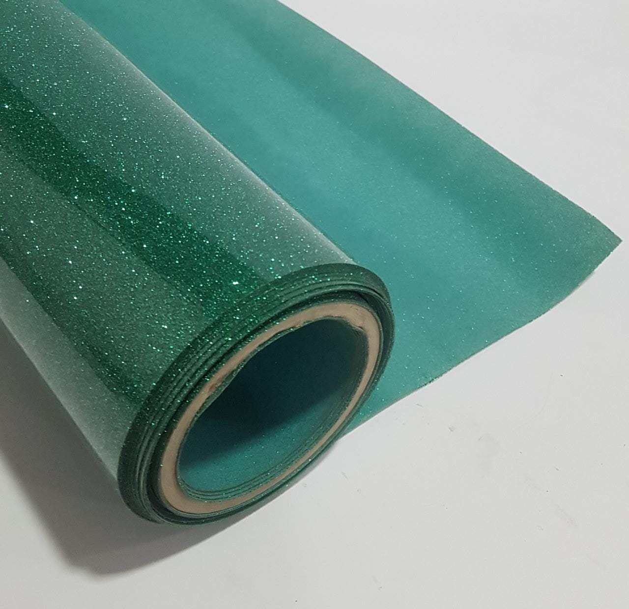 VINILO TERMOTRANSFERIBLE GLITTER JADE - Imagen 2