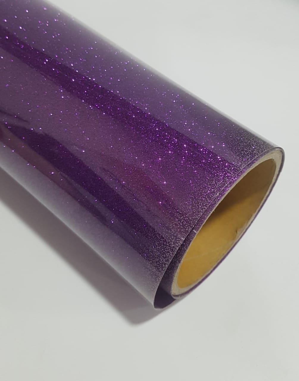 VINILO TERMOTRANSFERIBLE GLITTER PURPURA - Imagen 2