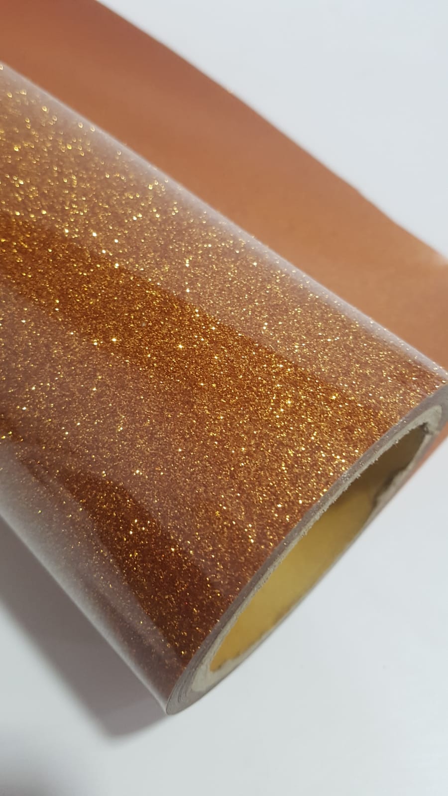 VINILO TERMOTRANSFERIBLE GLITTER COBRE - Imagen 3
