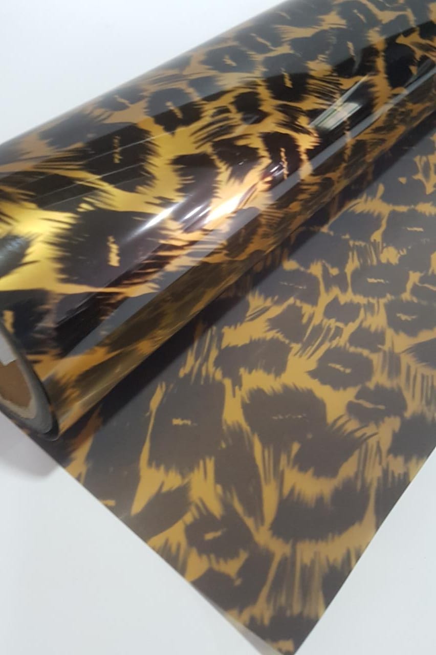 TERMO ELASTIC FOIL DURACAL LEOPARDO B 0.50M - Imagen 2