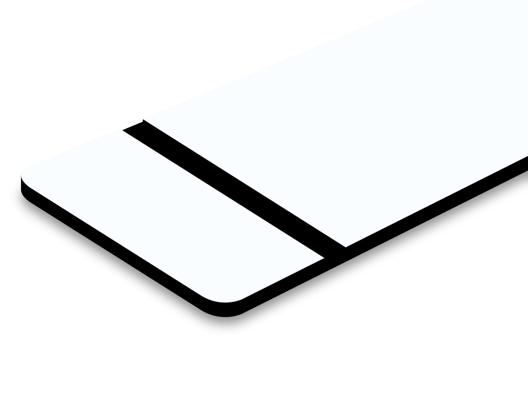 BICAPA BLANCO/NEGRO 1.6 MM 0.60 X 1.20 METROS