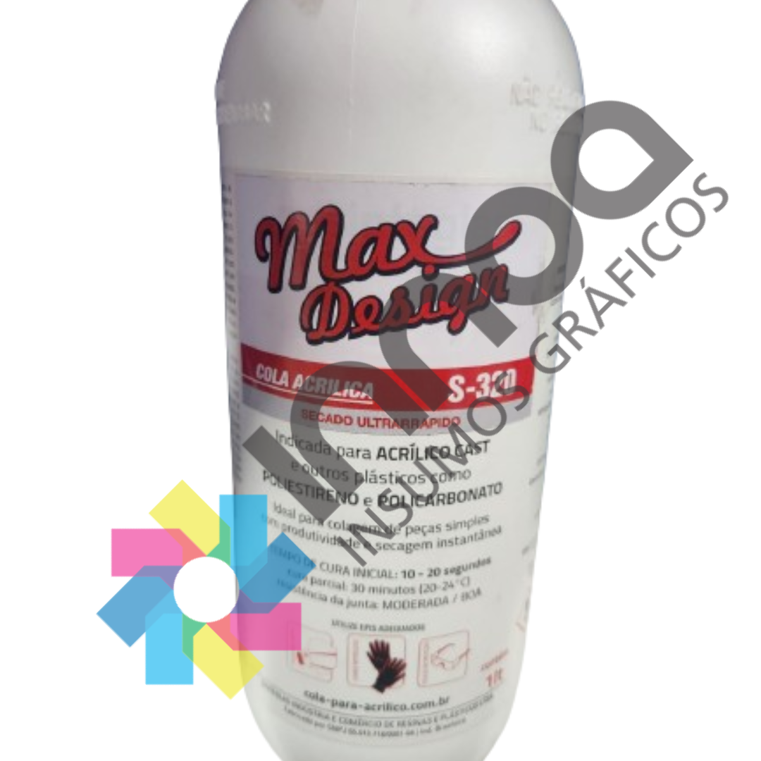 ADHESIVO COLA ACRILICO BOTELLON LIQUIDO x 1 LITRO