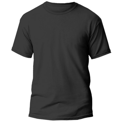 REMERA ALGODON NEGRO CARDADO NINOS 10