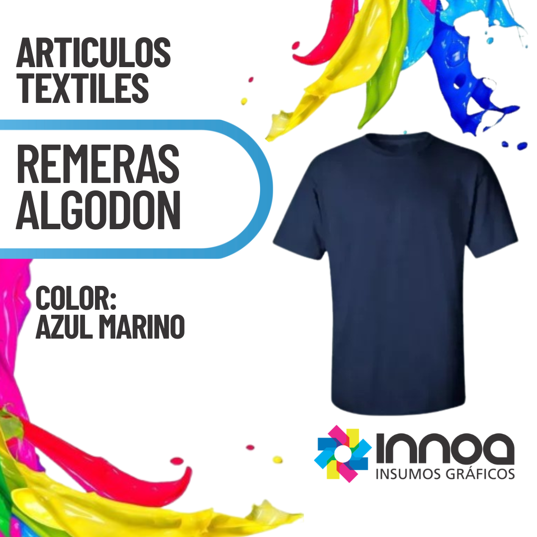 REMERA ALGODON MARINO CARDADO NINOS 2