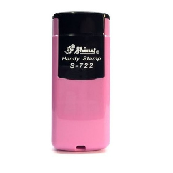SHINY S 722 SELLO POCKET DE BOLSILLO 38X14 mm Color Rosa Pastel