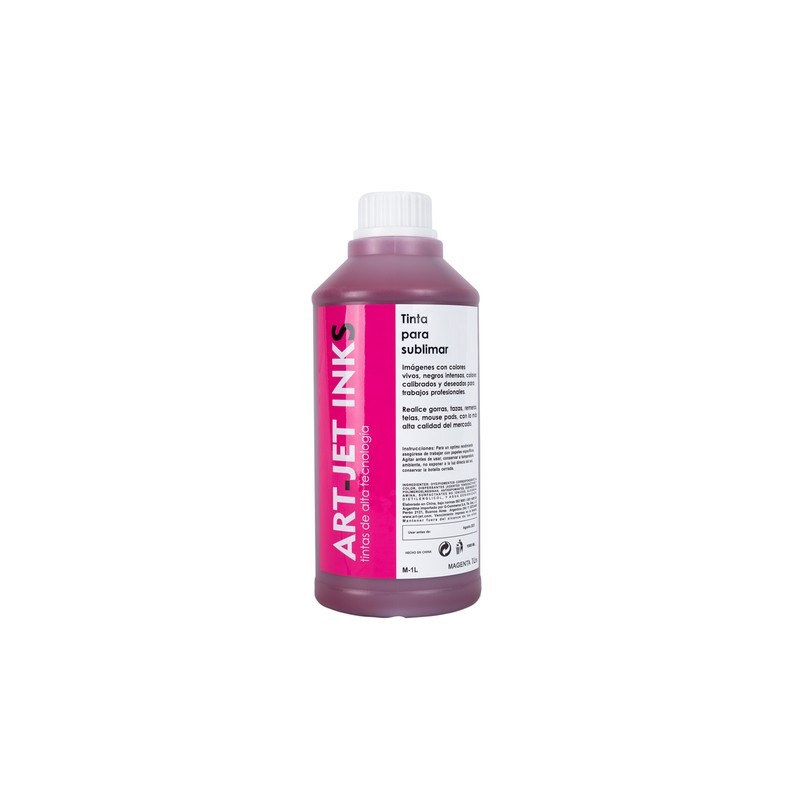 TINTA DE SUBLIMACION ART JET MAGENTA 1 LITRO