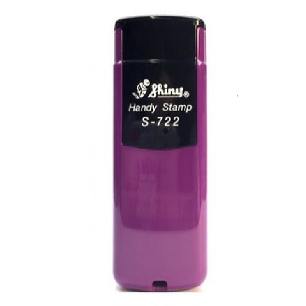 SHINY S 722 SELLO POCKET DE BOLSILLO 38X14MM COLOR VIOLETA