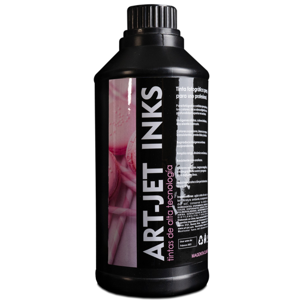 TINTA FOTOGRAFICA LINEA PROFESIONAL DYE LIGHT MAGENTA X 1 LITRO ART-JET