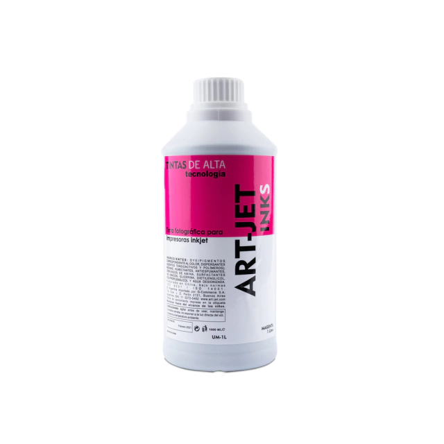 TINTA LINEA COMERCIAL MAGENTA X 1 LITRO ART-JET