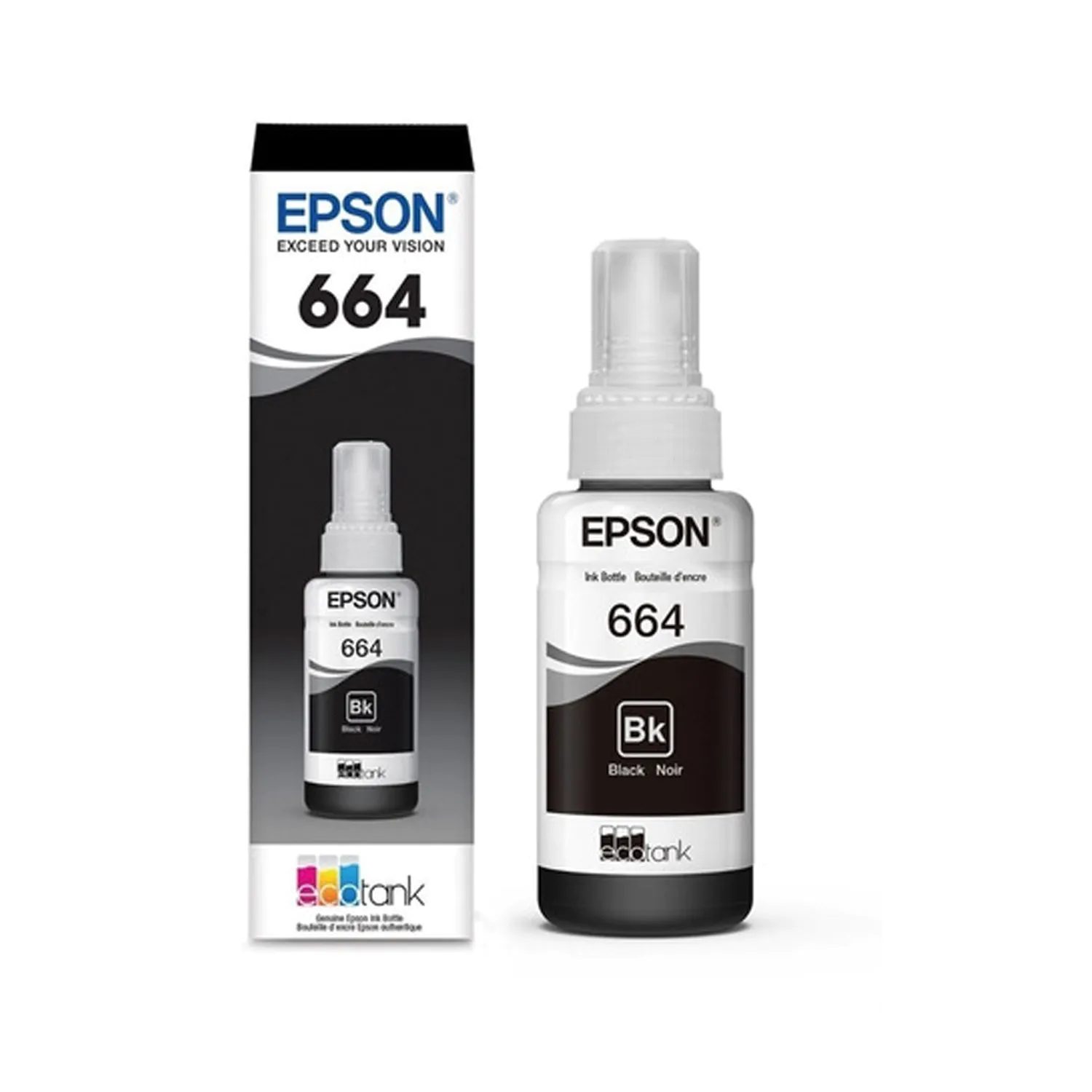 TINTA ORIGINAL EPSON 664 70 ML NEGRO