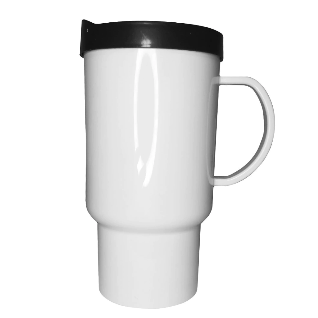 JARRO TERMICO LMC POLIMERO SUBLIMABLE TAPA NEGRA
