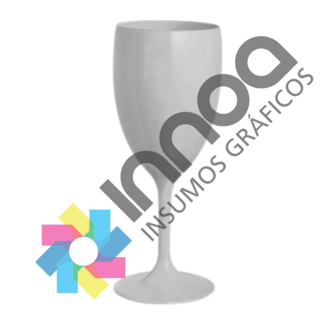 COPA PARA VINO Y AGUA GRIS CLARO 400 CM3 PACK X 6 UNIDADES