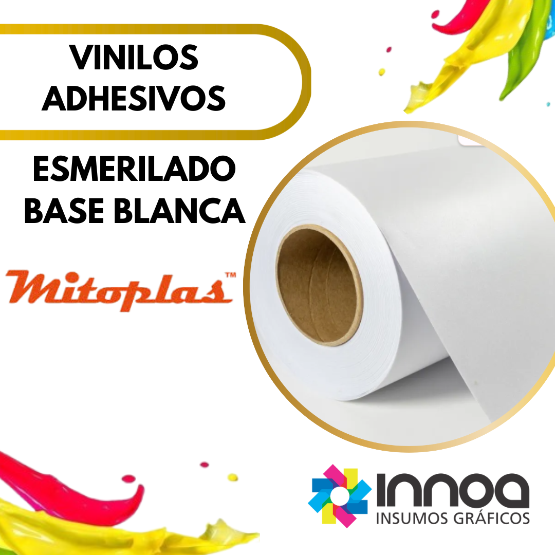 VINILO ESMERILADO MITOPLAST 152 CM BLANCO