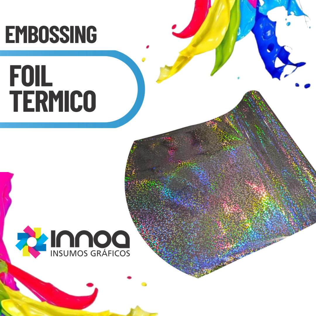FOIL TERMICO FREESHINE 0.21 X 3 MTS HOLOGRAFICO PUNTEADO