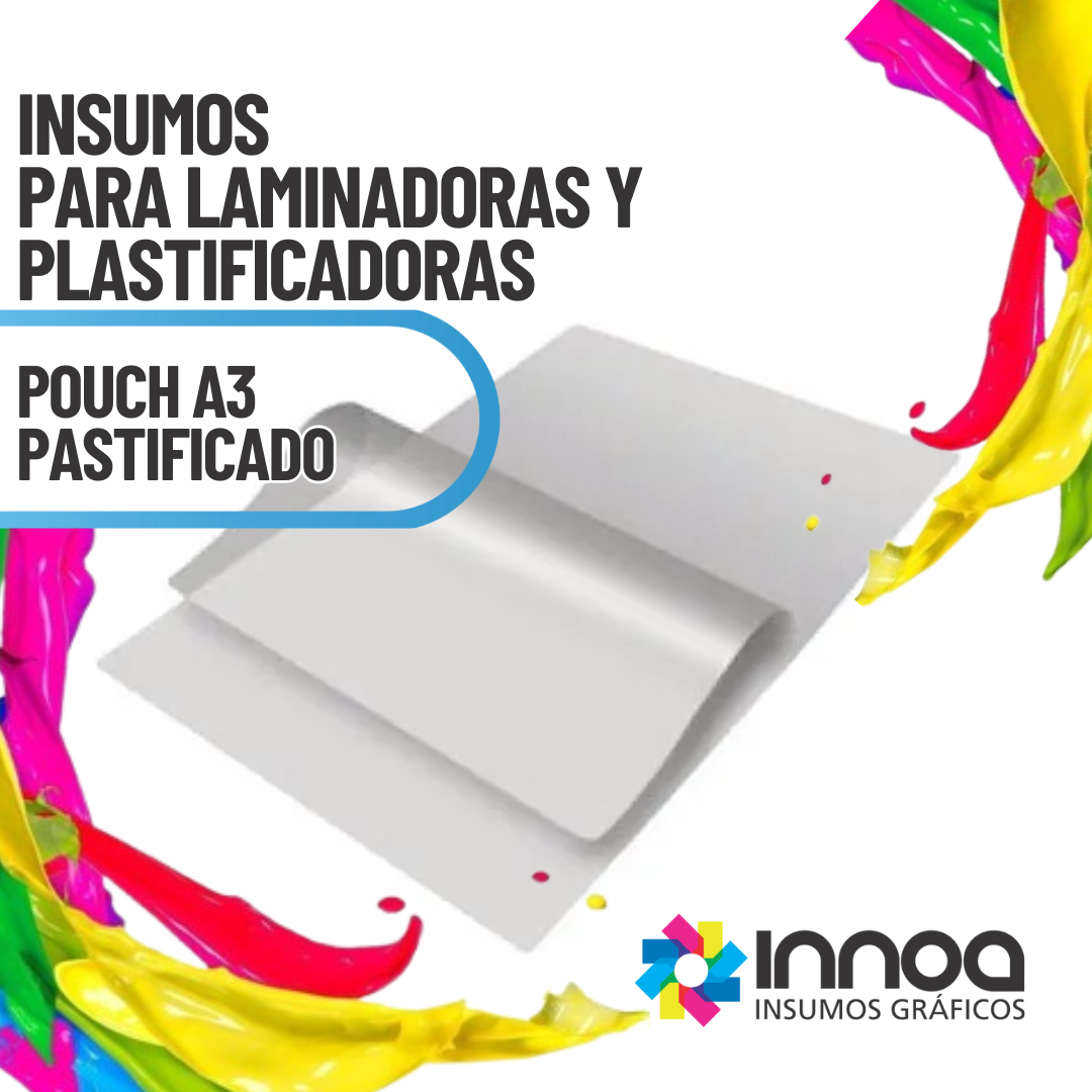 POUCH FREESHINE PLASTIFICADO CALIENTE A3 150 MIC X 100 UNIDADES