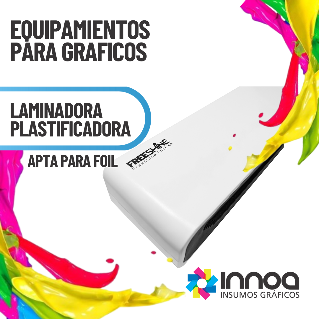 LAMINADORA FREESHINE A4 APTA PARA FOIL