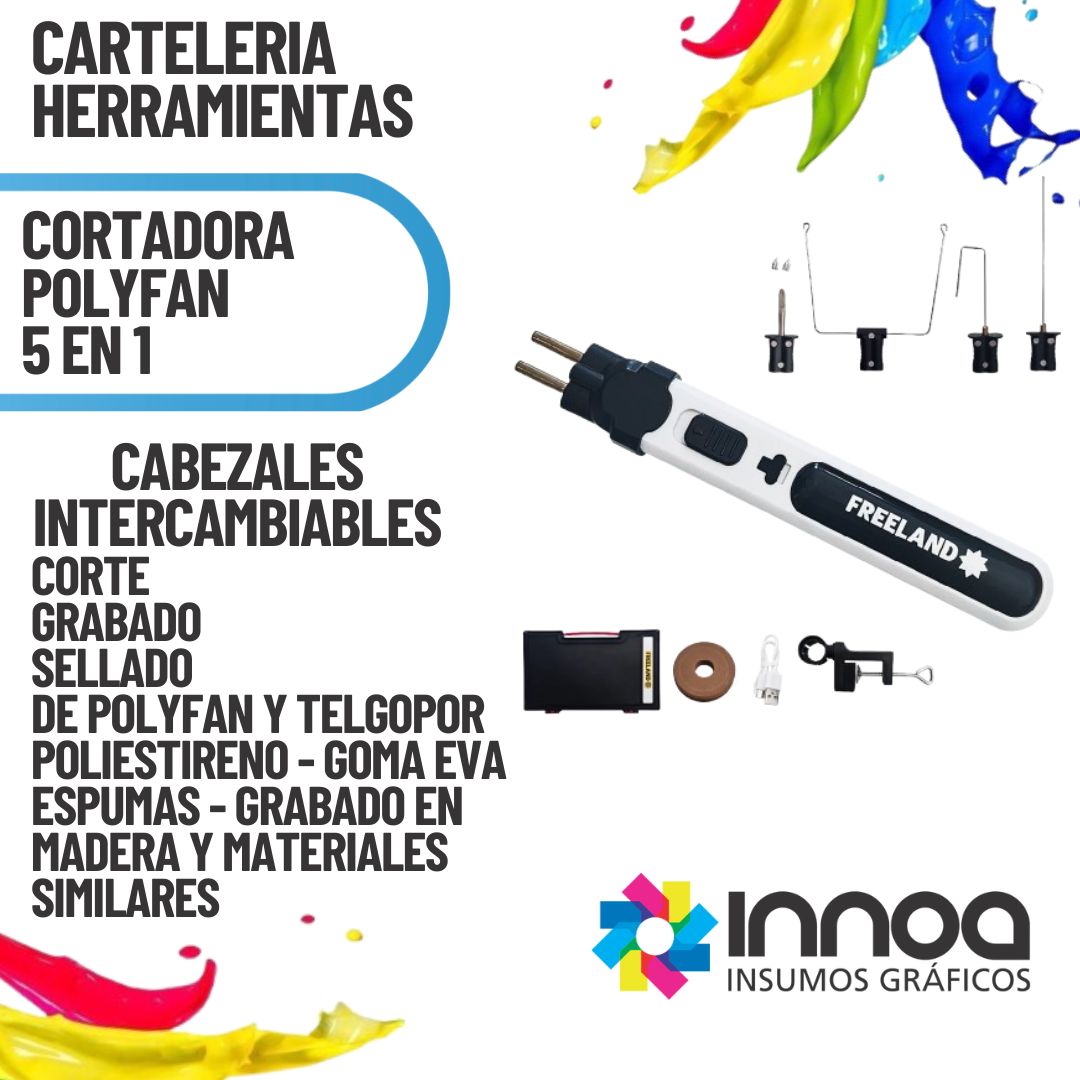 CORTADORA DE POLYFAN 5 EN 1 FREE