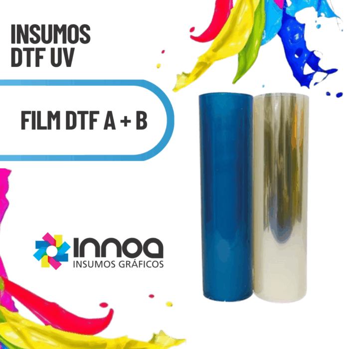 FILM DTF UV 60 CM X 100 M A + B FILM (UV)
